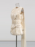 SUPER WHOLESALE |  Designed Strap Mini Dress