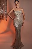 SUPER WHOLESALE |  Elegant Beaded Evening Dress