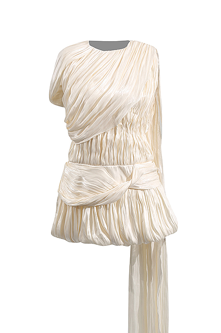SUPER WHOLESALE |  Designed Strap Mini Dress