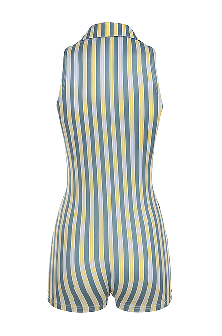 SUPER WHOLESALE | Striped Off-shoulder Romper