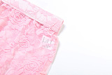 SUPER WHOLESALE | Lace Set with Cropped Tank Top