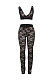 SUPER WHOLESALE | Lace Set with Cropped Tank Top