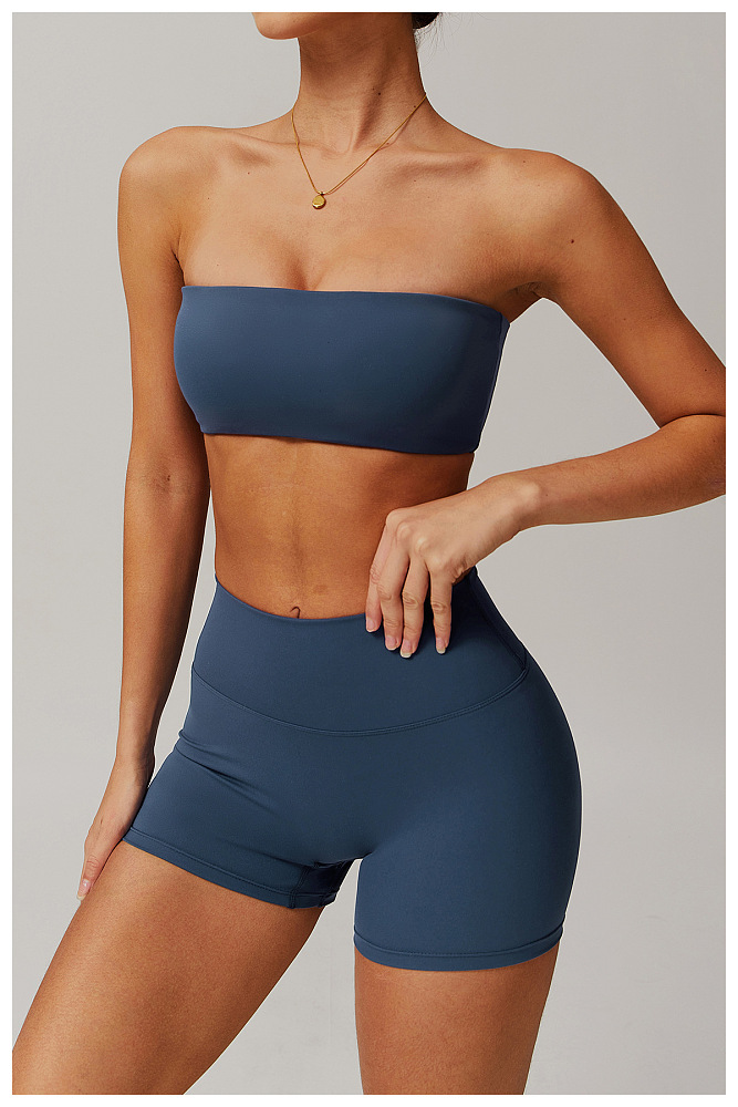 Bandeau Bra(harbor blue)