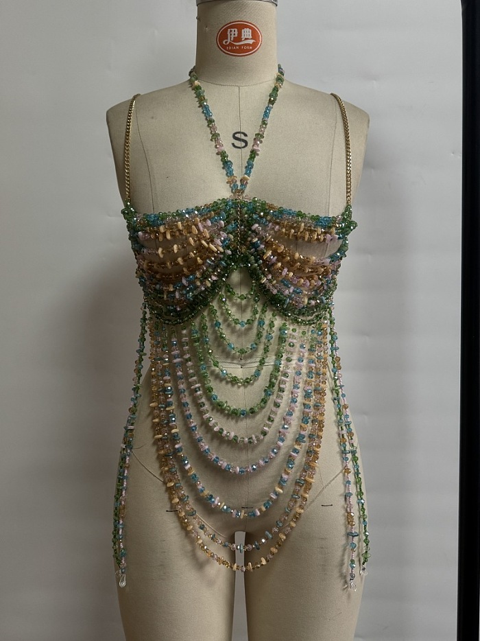 SUPER WHOLESALE | Beach Beaded Bra Top