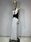 SUPER WHOLESALE | Halter Ruffles Long Dress