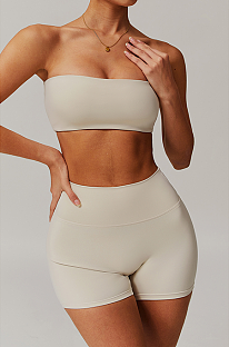 Bandeau Bra(apricot)