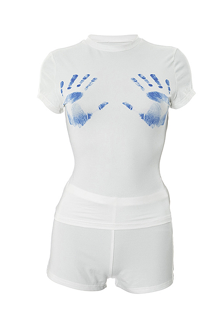 SUPER WHOLESALE | Printed Shorts Set