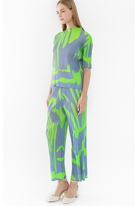 SUPER WHOLESALE | Rib Set in Green & Grey