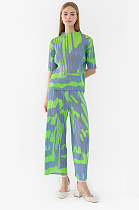 SUPER WHOLESALE | Rib Set in Green & Grey