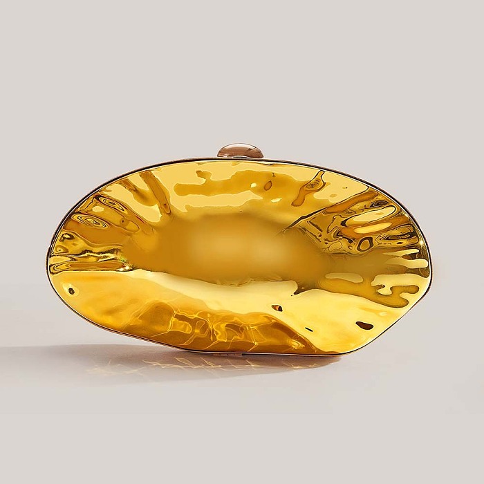 SUPER WHOLESALE | Shell Shape Plated Bag