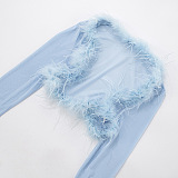 SUPER WHOLESALE | Strapless Jumpsuit with Cardigan