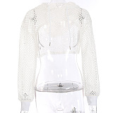 Copy SUPER WHOLESALE | Mesh Hoodie Top