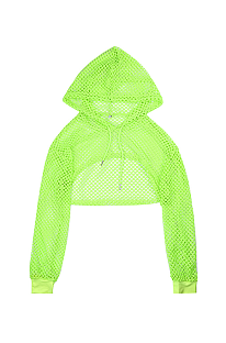 SUPER WHOLESALE | Mesh Hoodie Top