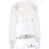 Copy SUPER WHOLESALE | Mesh Hoodie Top
