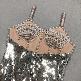 SUPER WHOLESALE | Sequins Long Dress