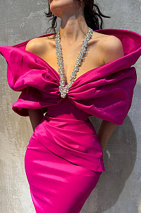 SUPER WHOLESALE | Slim-fit Evening Dress