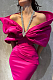 SUPER WHOLESALE | Slim-fit Evening Dress