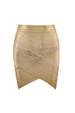 SUPER WHOLESALE | Gold Foil Skirt