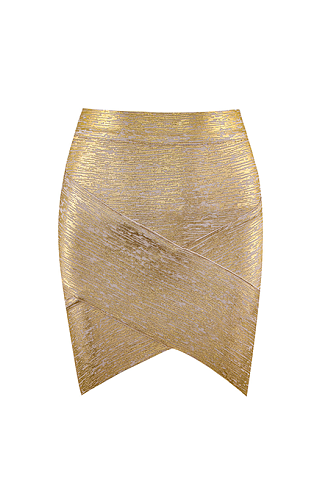 SUPER WHOLESALE | Gold Foil Skirt