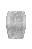 SUPER WHOLESALE | Silver foil skirt