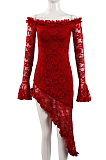 Lace Strapless Mini Dress