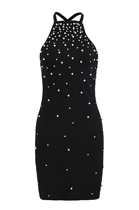 Strapless Evening Mini Dress