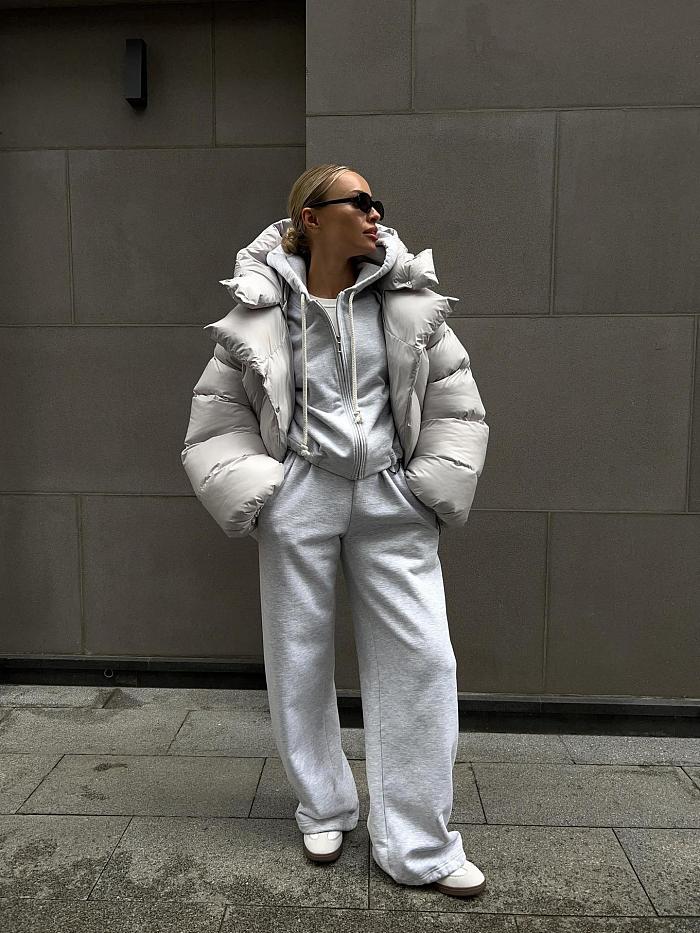 Hoodie Puffer Jacket