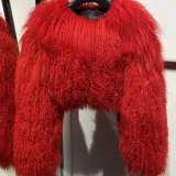 Faux Fur Plus Size Coat
