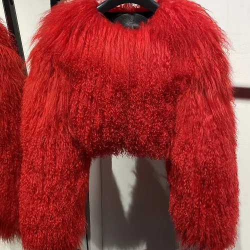 Faux Fur Plus Size Coat