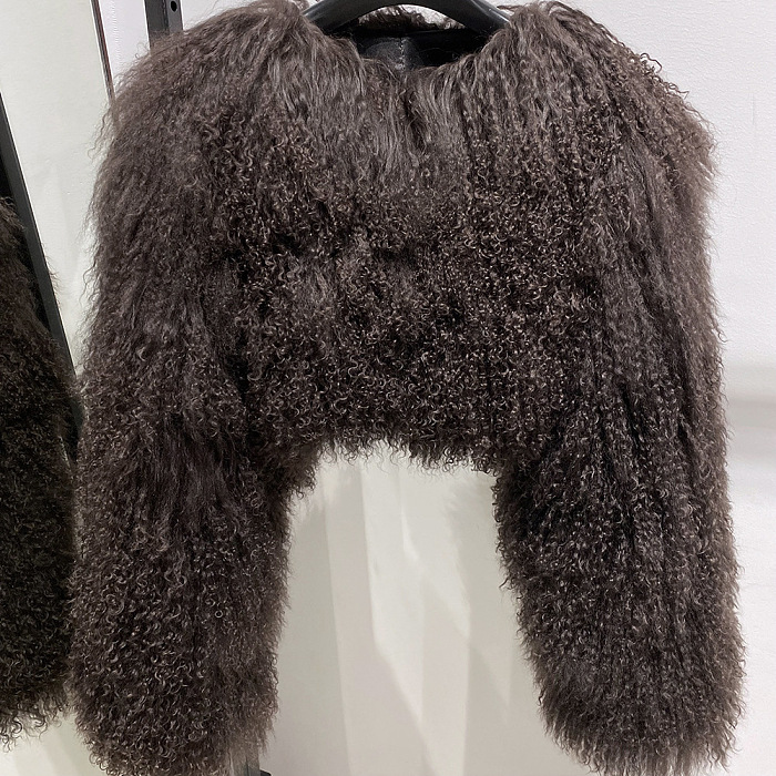 Faux Fur Plus Size Coat