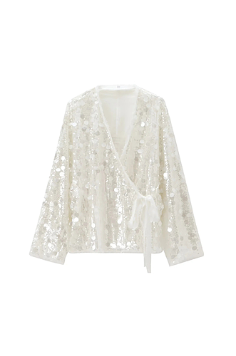 Sequins Jacket Top