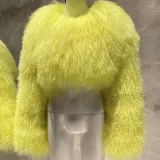 Faux Fur Plus Size Coat