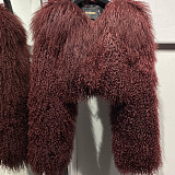 Faux Fur Plus Size Coat