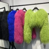 Faux Fur Plus Size Coat
