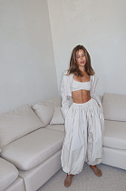 Oversize Set(Pants, shirt top, bra)