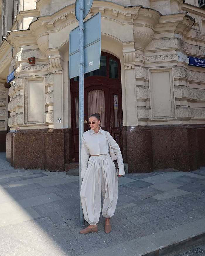 Oversize Set(Pants, shirt top, bra)