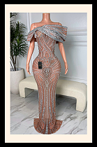 Stellar Off Shoulder Dress