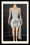 Strapless Evening Mini Dress