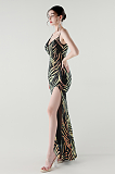 Sequins Split Cami Evening Dress