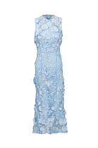 Floral Off-shoulder  Long Dress