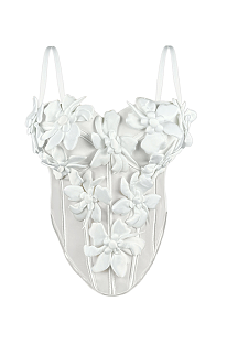 3d Floral Corset