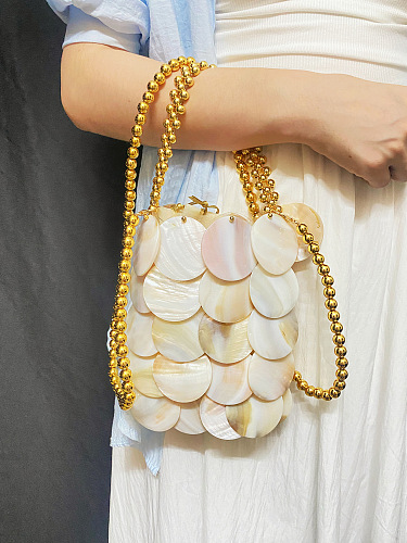 Shell Chain Bag