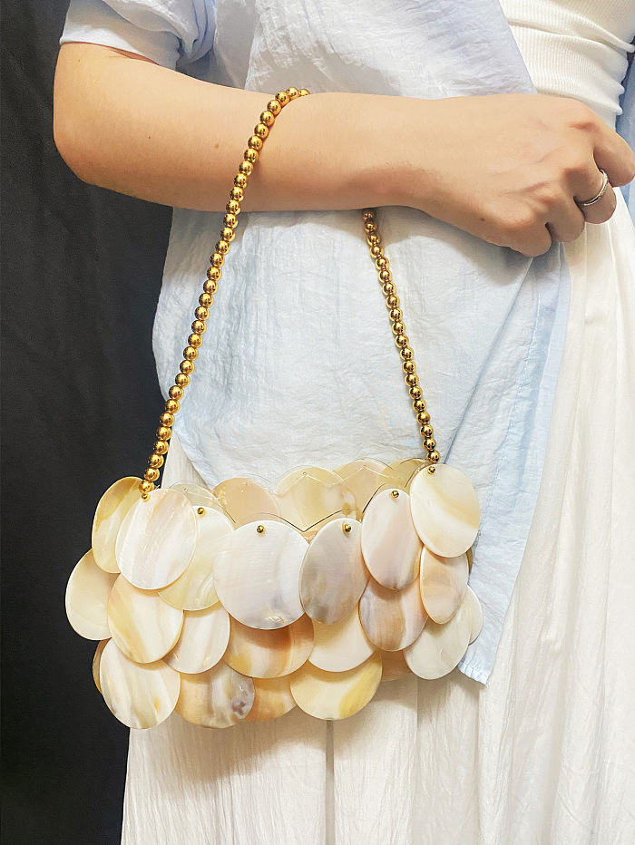 Shell Chain Bag