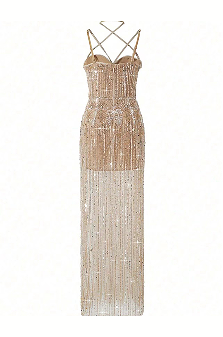 Sequins Evening Dress
