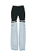 Denim Patchwork Pants
