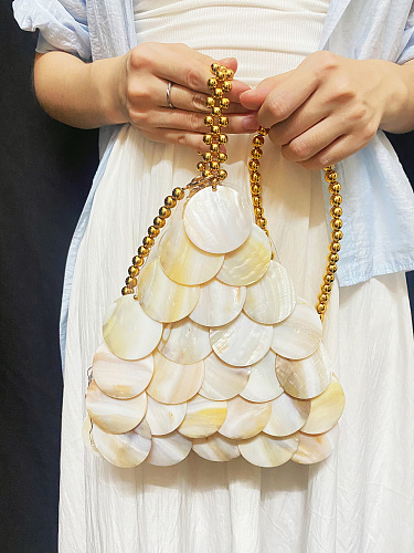 Triangle Shell Bag