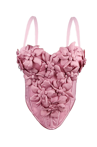 3d Floral Corset