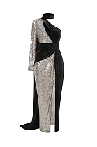 Sequins Evening Gown