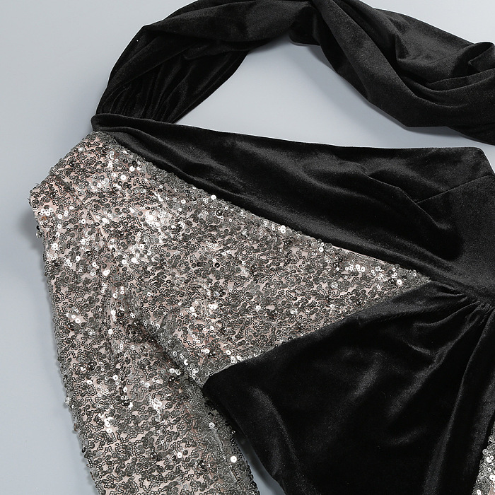 Sequins Evening Gown