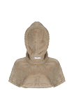 Fur Hoodie Cape